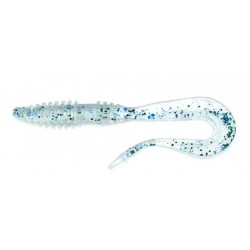 Приманка силиконовая для рыбалки, Taipan Crazy Sweep, 2,5 дюйма, 12шт/уп, цвет №11 Lite violet